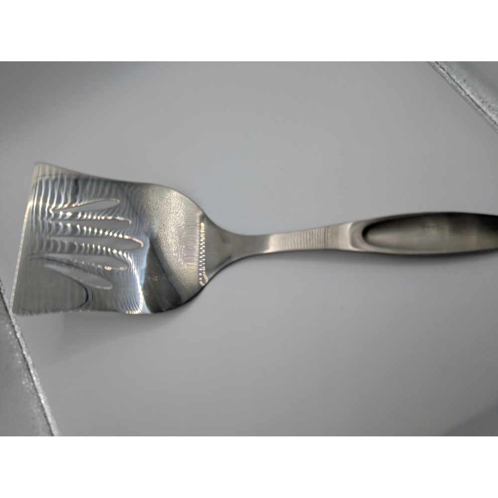 AMCO Stainless Slotted Spatula 18/10 Rust‎ Proof